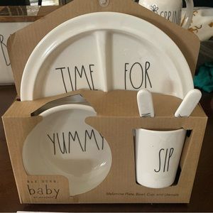 Rae Dunn Baby Meal Set